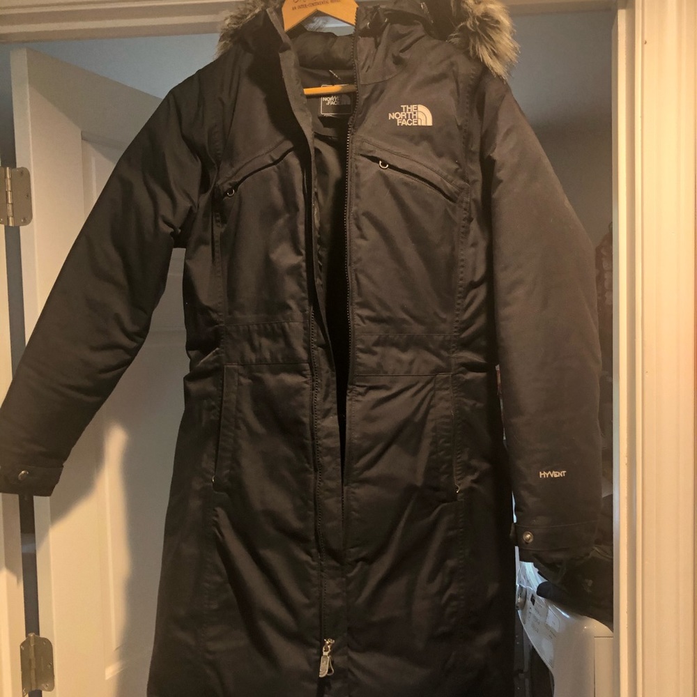 North face jacket.  Very warm and barely worn.